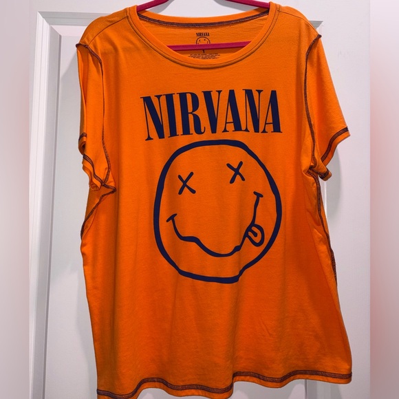 torrid Tops - Torrid Nirvana Crew Neck T-Shirt